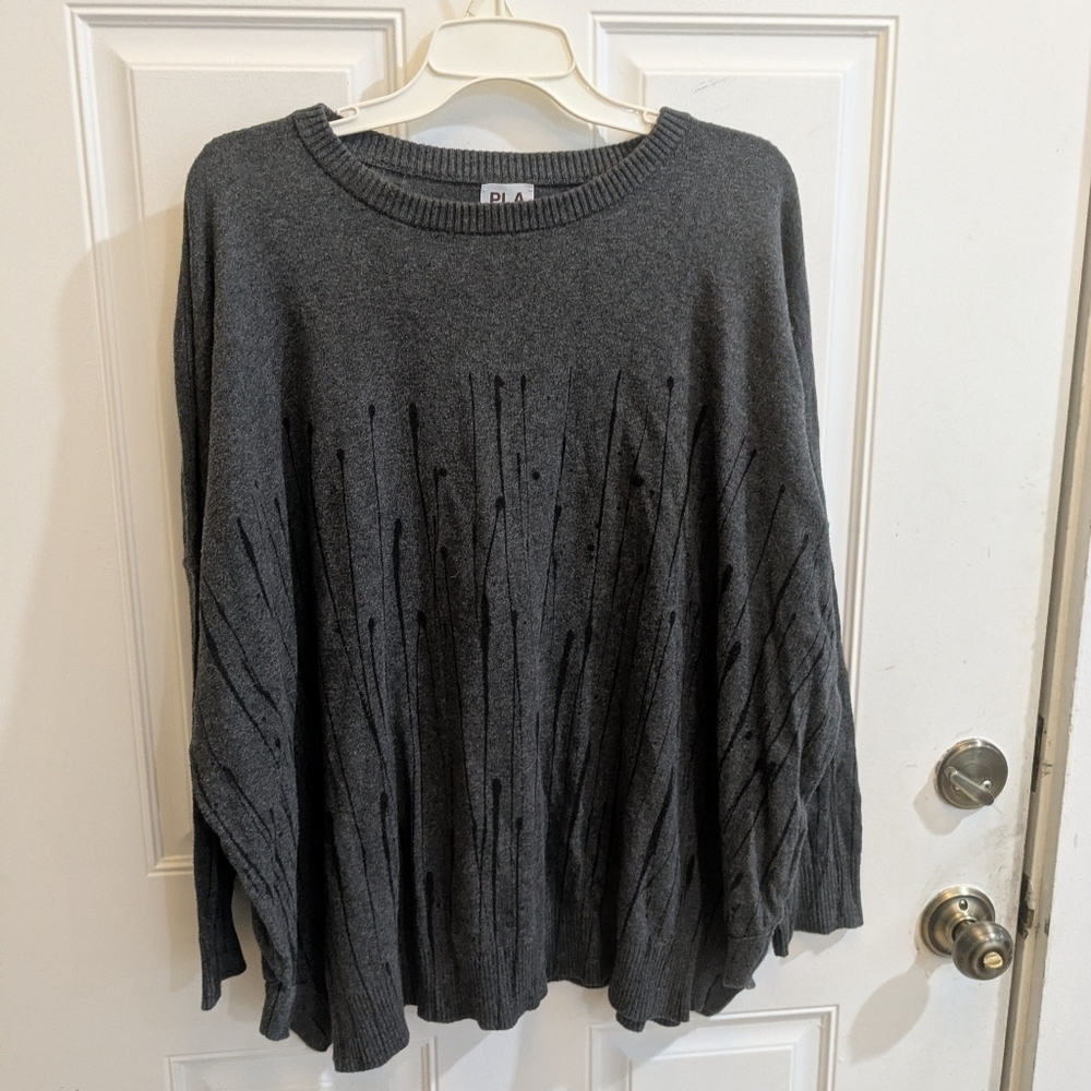 Planet By Lauren G Lagenlook Knit Top